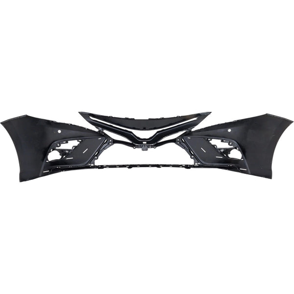 2021-2024 TOYOTA CAMRY ; Front Bumper Cover ; Hybrid; XSE; w/F Cam; w/Park Sensor; -- Manufacturer Part #: 521190X955 / Partslink #: TO1000472